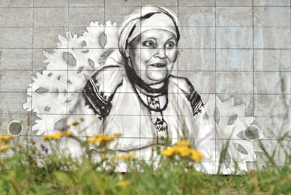 Maria Kozłowa mural